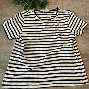 H&M l’amour Stripped Shirt